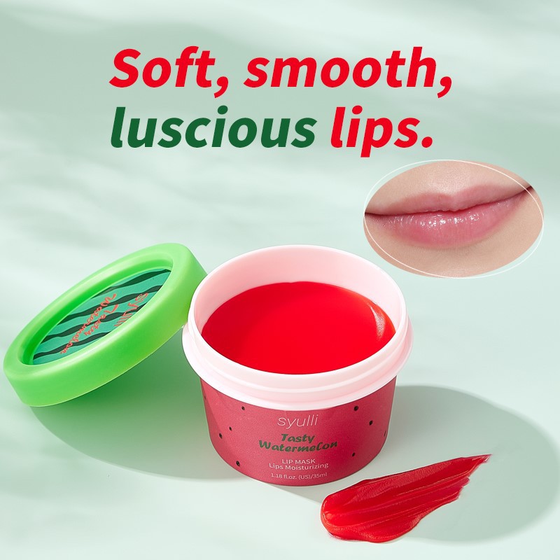 OEM watermelon lip scrub, a popular cross-border product, gently exfoliates, reduces lip lines, and doesn’t irritate the lips