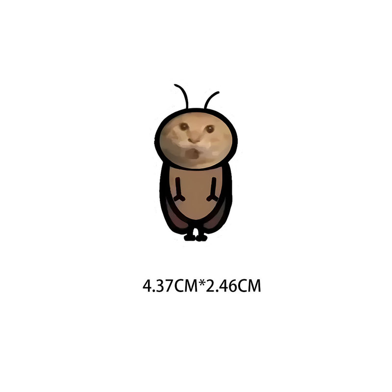 人気の砂の彫刻、抽象的な猫の絵文字ステッカー、クリエイティブでかわいい絵文字パッケージ、イン装飾デスクトップステッカー 62 枚|undefined