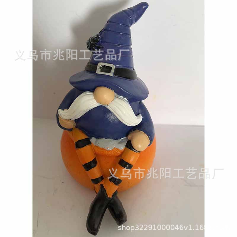 AliExpress Halloween lectura fantasma de dibujos animados casa pequeños adornos de Halloween fantasma lectura lindo adornos decorativos