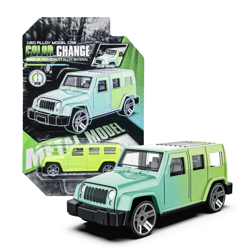 Changyang алюминиевая модель машины 1:64 - гоночная игрушка для мальчиков с термометром, металлический набор