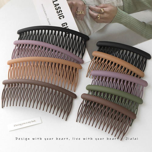 Hair Splitting Magic Rear Hairpin for Adults, Bangs Top Hair Clip Head Accessory Non-Slip Hair Comb Hair Stick Hairpin