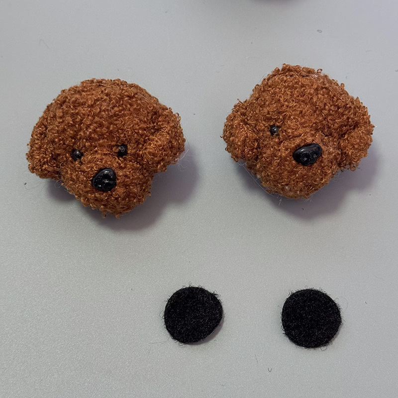 Universal – Auto Parts and Accessories Decoration Quick Release - teddy-bear-1-pair-brown