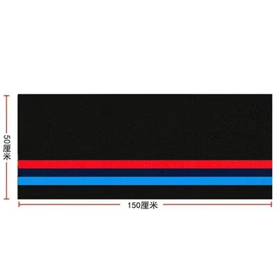 Mats, Carpet-Type Foot Mats, Freely | Universal Foot Pad - bmw-black-separate-rear-row-50150