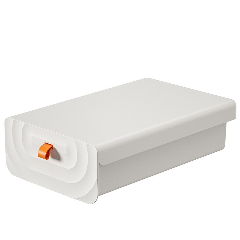 吊り下げ下着収納ボックス、パンチフリー下着コンパートメントプラスチックボックス、ワードローブキャビネットトップ引き出しタイプの靴下収納ボックス|undefined