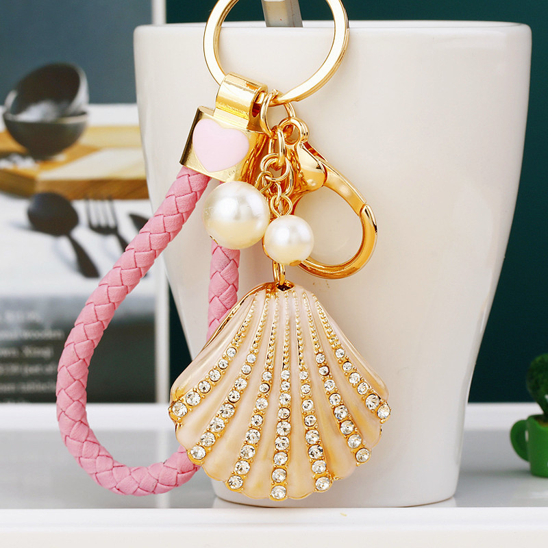 55g Weight Lobster Trigger Clasp Closure Clasp Closure Type Rhinestones Inlay Material Keychain Classification 1 Piece Quantity Daily Occasion Zinc alloy Material Shell Pattern Unisex Gender Plating, Diamond Design Elegant, Cute, Simple Style Style 1 Piece Elegant Cute Simple Style Shell Zinc Alloy Plating Diamond Rhinestones Unisex Lobster Trigger Clasp Closure Keychain 11