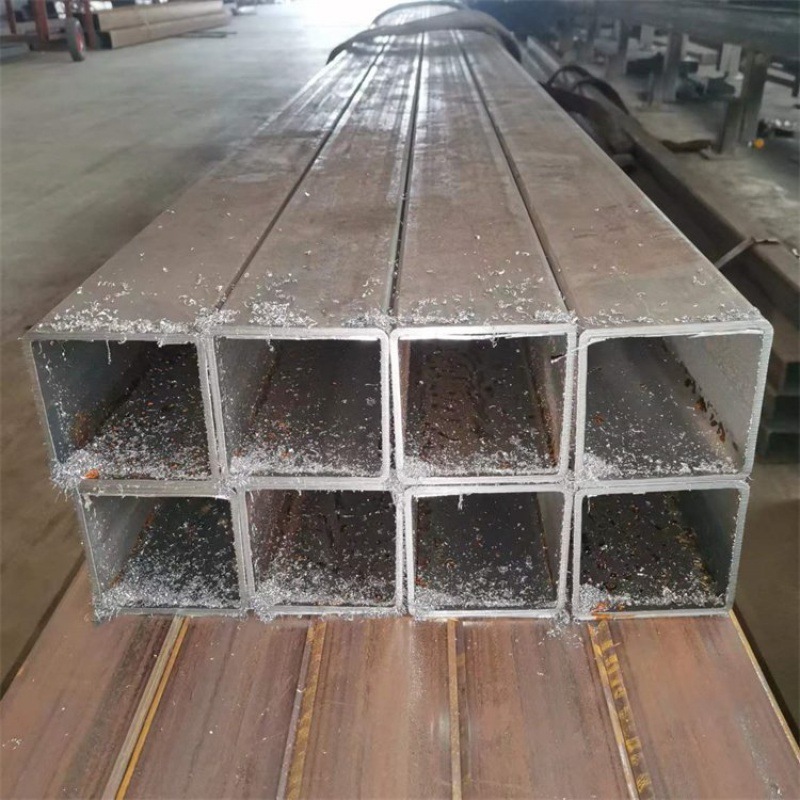 镀锌方管Q235B矩形管 大小口径 建筑黑料热浸锌铝镁方管 黑铁方通