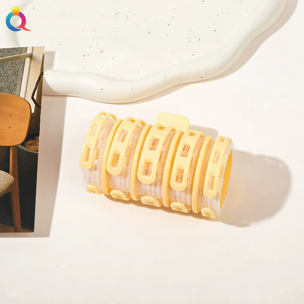 Large curling barrel-yellow