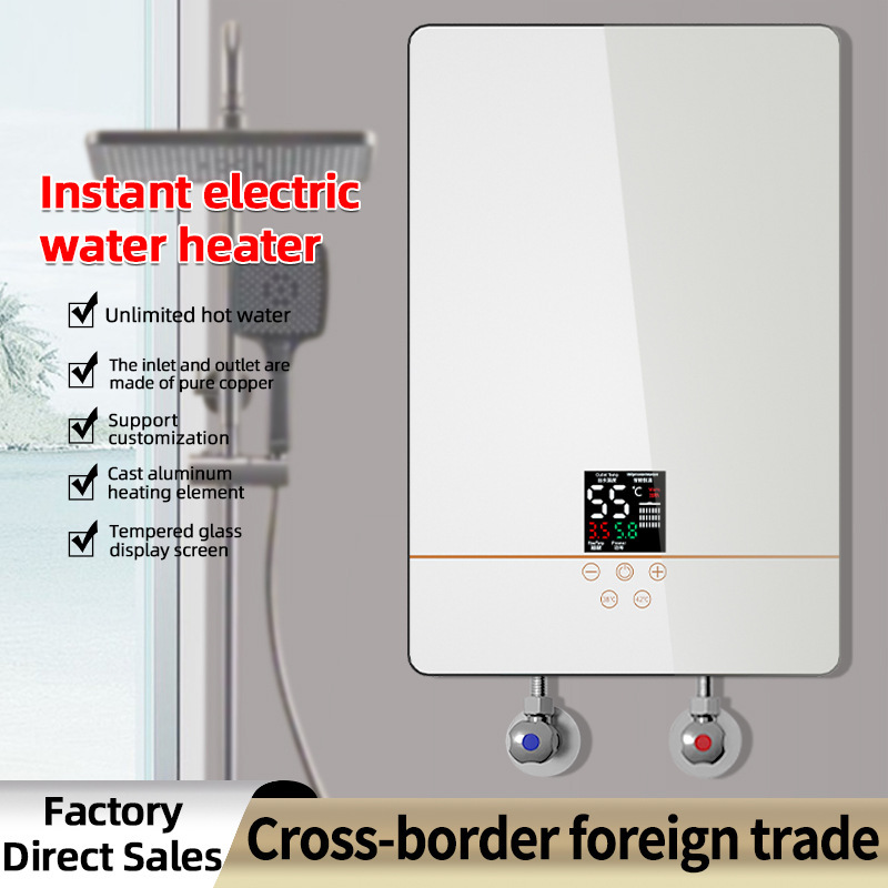 国境を越えた貿易無料貯水小型キッチン宝瞬間電気温水器入浴家庭用瞬間温水器工場卸売|undefined
