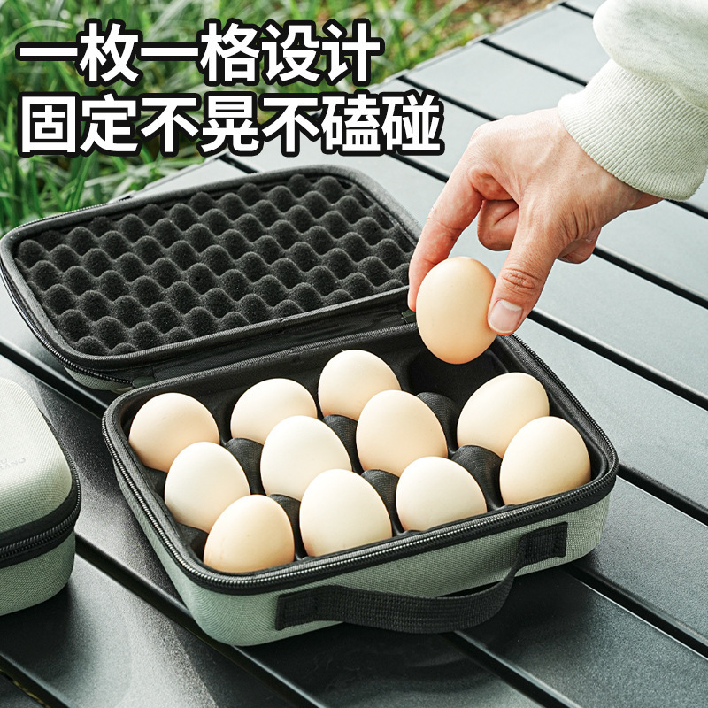 Tuocun Outdoor Camping Egg Storage Box, Thickened Portable Shockproof and Shatterproof Camping Egg Container Tuocun Outdoor Camping Egg Storage Box, Thickened Portable Shockproof and Shatterproof Camping Egg Container
