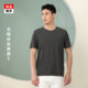 Weilong Clothing Ice Silk T-shirt High-end Sports Cool T-shirt Summer New ins Fashion Brand Draping Round Neck Shirt