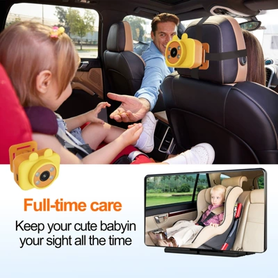 Car-Mounted Baby Monitor 7inch Car display