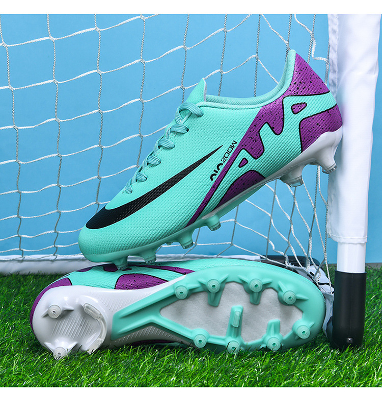 Cross-border Low-top Football With Long Short Spikes Competition Training, Suitable For Men Women, Adult Use On Grass,_voghion.com
