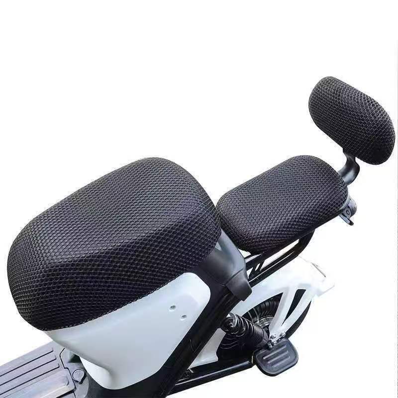 Nueva cubierta de asiento eléctrico estándar nacional Yadi DE3 Shenyuan No.9 cubierta de cojín de aislamiento térmico para automóviles eléctricos 3D protección solar transpirable