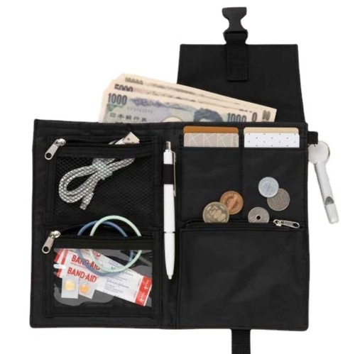 Japanese magazine appendix bag high quality Oxford cloth surface waterproof treatment crossbody bag mobile phone bag