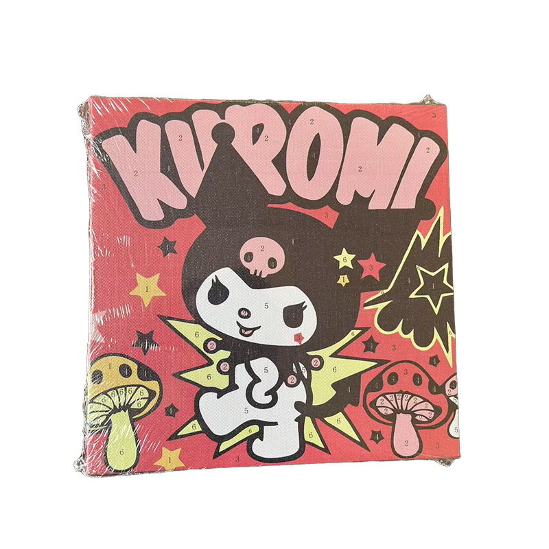 20*20デジタル油絵diy子供アニメ風景アクリル手作り塗り絵文房具店夜市出店卸売り|undefined