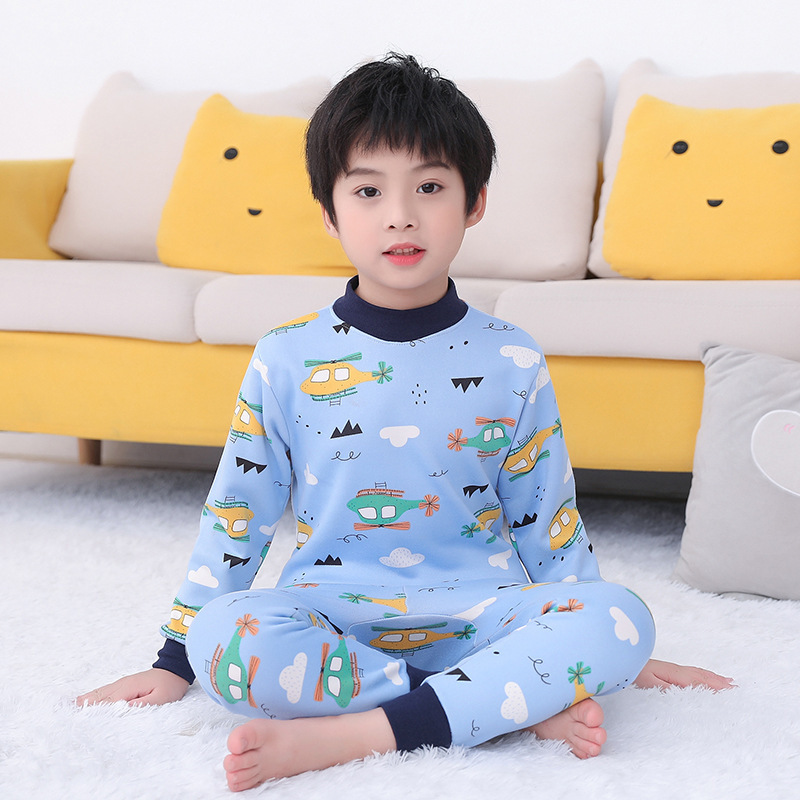 벨벳 세트) 블루 비행기