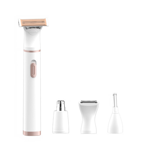 Cross-border multifunctional women's epilator USB rechargeable shaver private parts electric shaver for armpit hair and leg hair