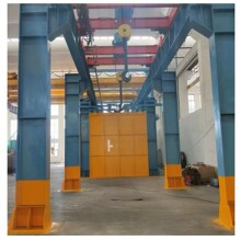 双吊钩抛丸机 清洗机 自定义尺寸环保环保型高效