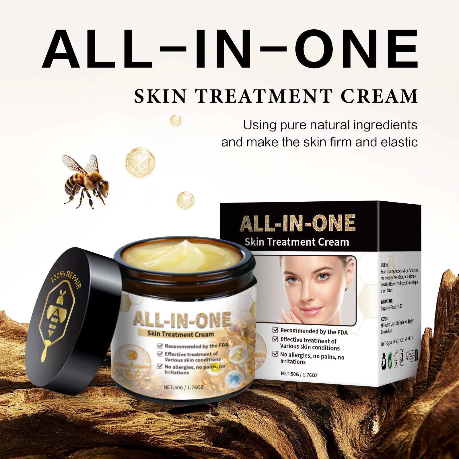 brightening moisturizing nutritious soft medical cream for face