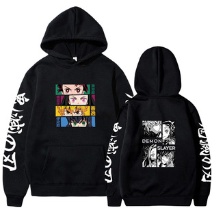 2023�羳�¿�Demon Slayer���֮�Є���ӡ��hoodie�������e�l����