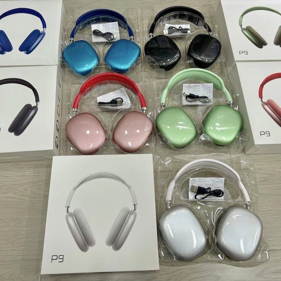 P9 Simli Qulaqlıq - Bluetooth Over-Ear Qulaqlıq