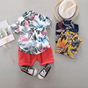 Summer summer clothing, children's set, shirt, Korean style, western style