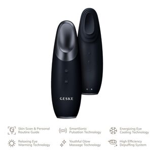 GESKE heating eye massager multifunctional massager ultrasonic massage beauty eye instrument against dark circles