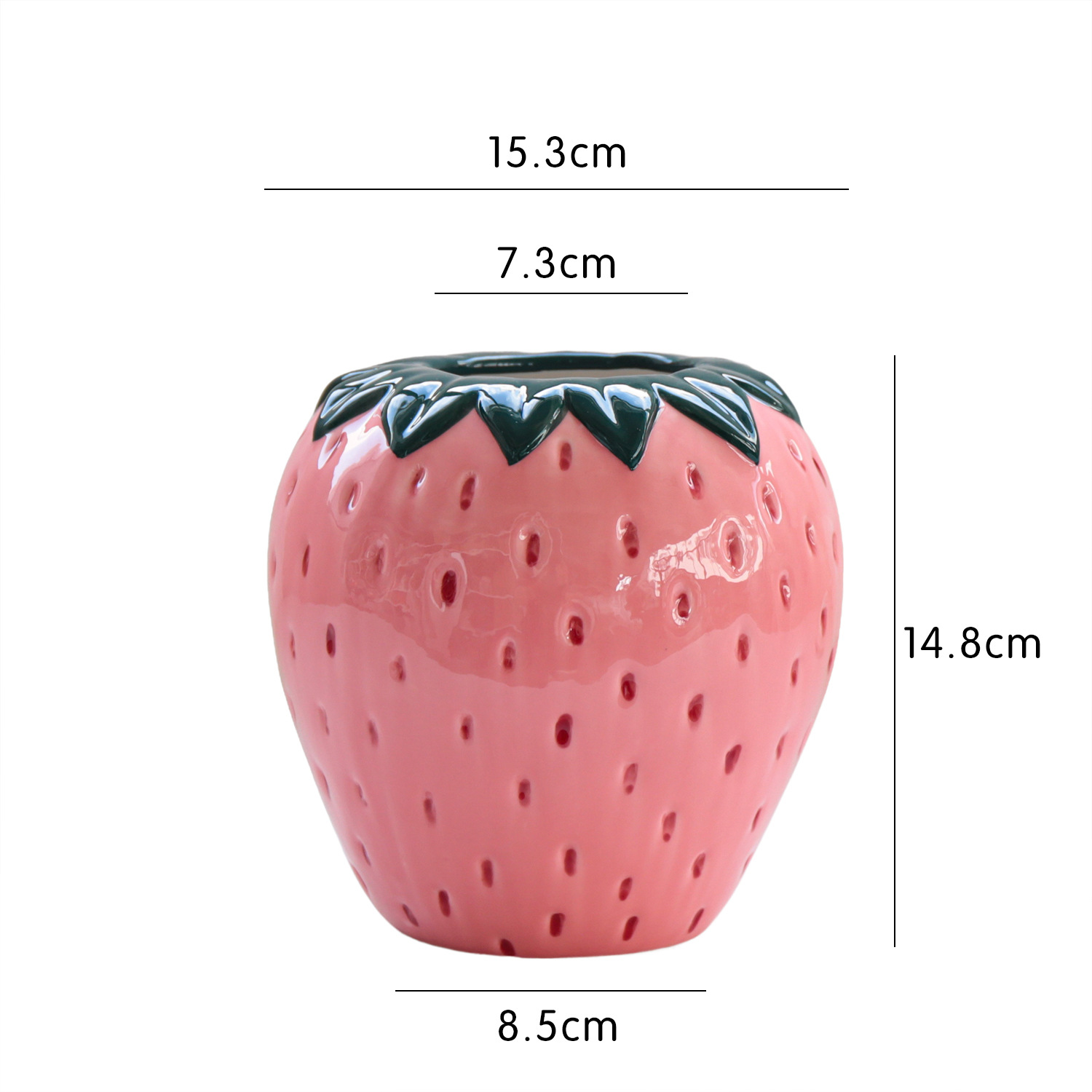 핑크 딸기 미디엄