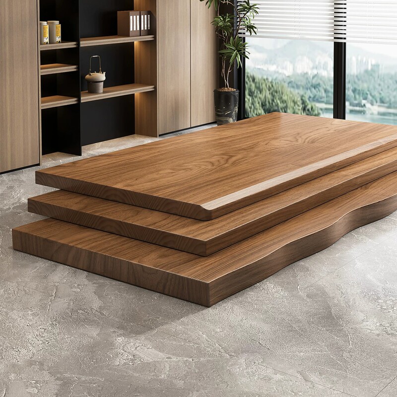 Pine wood solid wood tabletop, bar counter panel, dining table, office computer desk, bay window panel, solid wood bookshelf tabletop, DIY wood board Pine wood solid wood tabletop, bar counter panel, dining table, office computer desk, bay window panel, solid wood bookshelf tabletop, DIY wood board