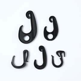 厂家直发 通用货物弹力绳网兜网钩配件 弹力绳网钩  塑料网钩配件