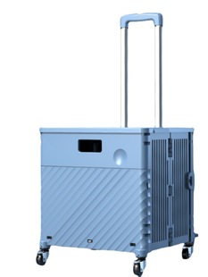 Inner Aluminum Outer Iron Foldableing Box Pull Rod Aluminum Alloy Shake Small Pet Box Pull Rod