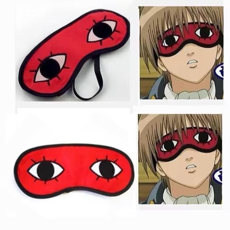 Anime Eye Mask, Ice Pack, Earplugs, Sleep Light-Blocking, Cute Hot and Cold Dual-Use, Student and Adult Cartoon Two-Dimensional Eye Protection Mask Anime Eye Mask, Ice Pack, Earplugs, Sleep Light-Blocking, Cute Hot and Cold Dual-Use, Student and Adult Cartoon Two-Dimensional Eye Protection Mask