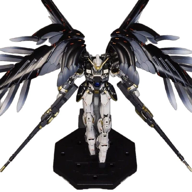 Фигурка Thousand-handed Bandai Gundam MG Flying Wing Zero KA version Black Snow Ji Free 2.0, сборная модель Гандам
