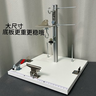 Handmade Tassel Braided Rope Frame Workbench Hand Rope Chain Necklace Braided Knot Tool Multi-Function Device Holder