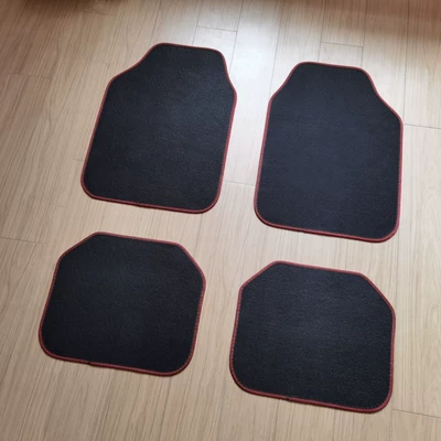 Mats, Flame Retardant Peihui, Universal Foot Pad - non-woven-red-edge-universal-four-piece-pack