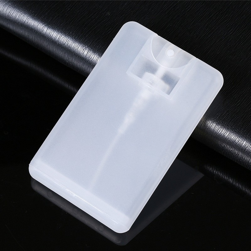 Tarjeta de 20 ml; color moldeado por inyección; PETG