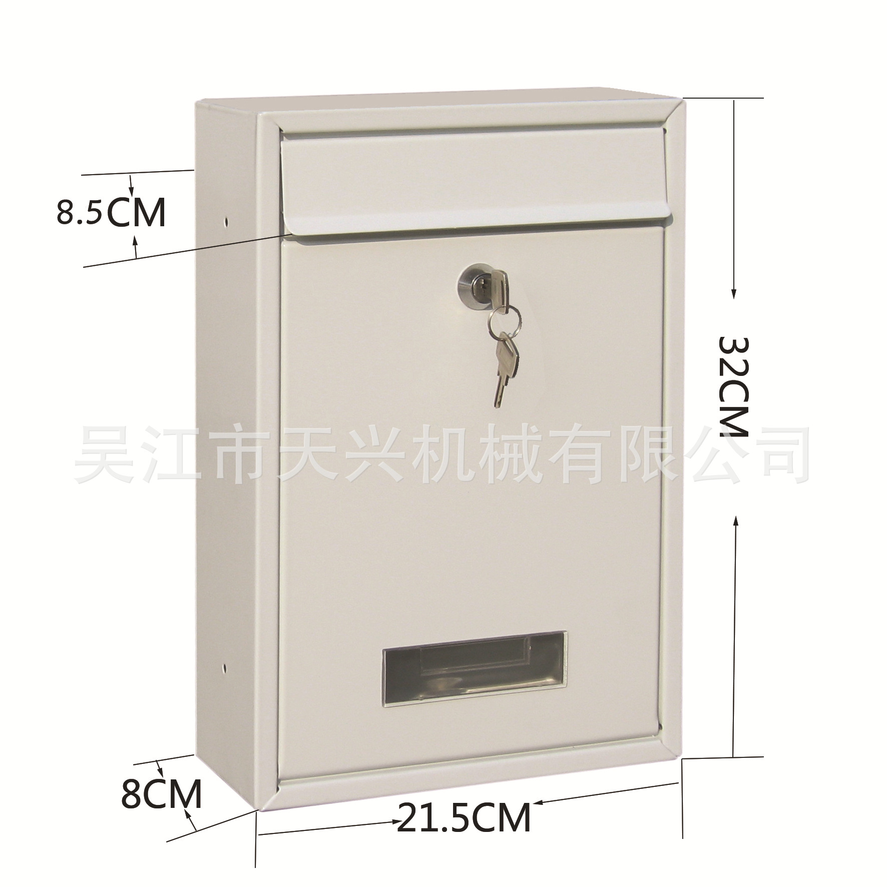 厂家直销欧洲信报箱金属家用别墅信箱不锈钢信箱TX0020-1MAIL BOX