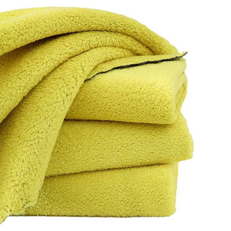 Toallas especiales para la limpieza de trapos, sin pérdida de pelo, toallas para limpiar el coche, engrosamiento, absorción de agua, sin dejar marcas, limpieza, trapos de limpieza de doble cara