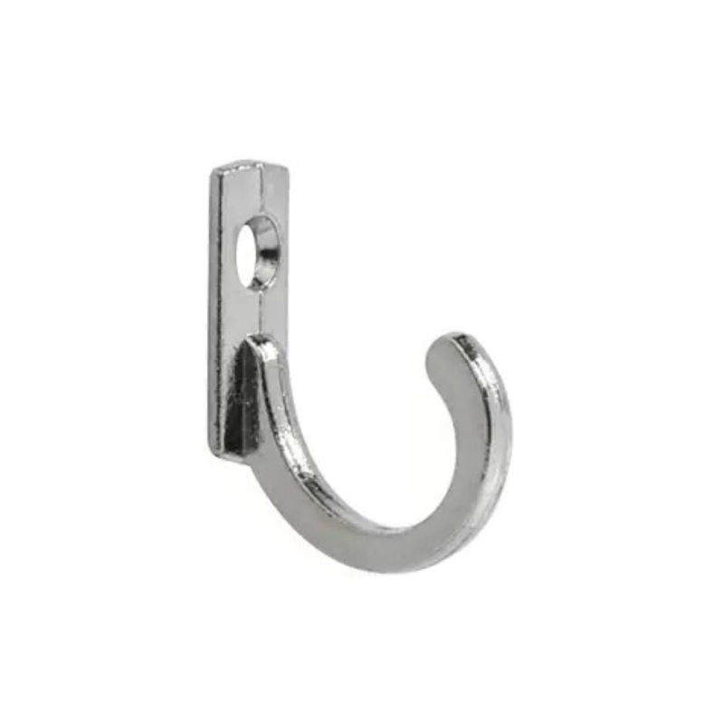 Aleación antigua especial pequeño gancho de una sola fila gancho de un solo agujero mini gancho de pared 10 sets