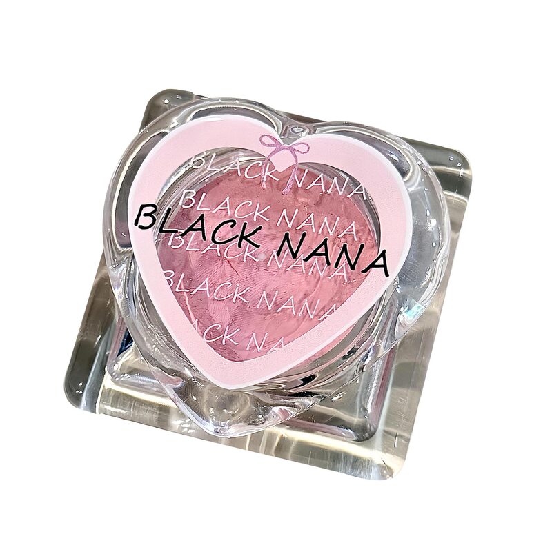 ブラックNANA粉泡雰囲気チーク泥少女素顔低飽和自然マット膨張単色紅色粉|undefined