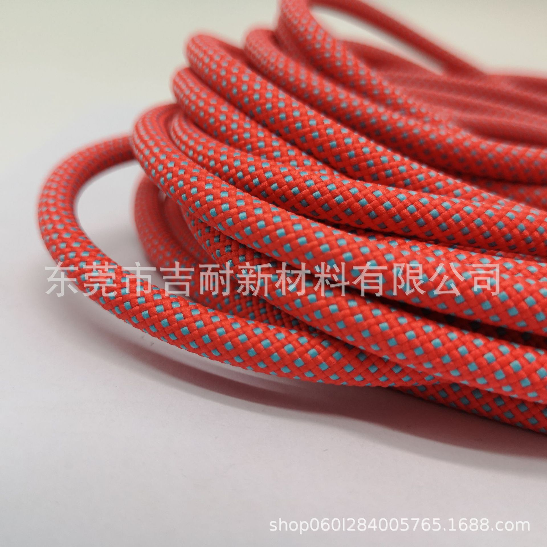 小额批发6mm硅胶包芯圆绳 不打结防滑跳绳