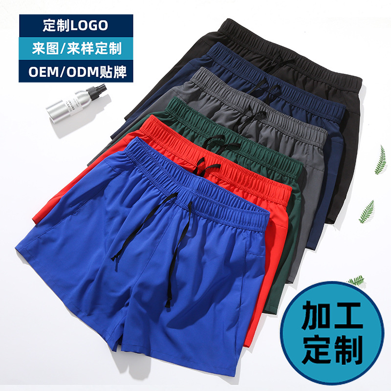 factory machining customized motion shorts summer outdoors run Quick-drying shorts Bodybuilding train leisure time shorts