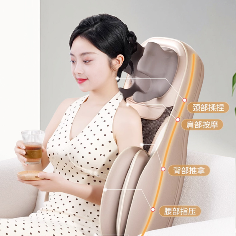 マッサージクッション自動多機能家庭用マッサージ器頚椎背中知能揉み座布団マッサージクッション|undefined