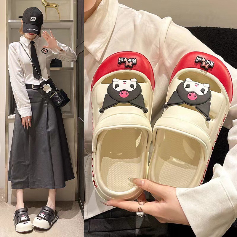 Sandalias de verano 2024, suela gruesa y blanda, cómodas y elegantes