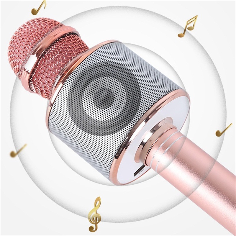 K Gebao 858 microphone integrated audio mobile phone singing live…