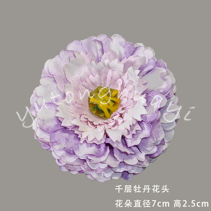 Thousand layers of peony flowers