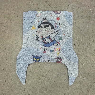 Electric Motorcycle Pedal Pad Accessories | Electric vehicle foot mat - crayon-shin-chan-no-9-mzmix-with-pedals