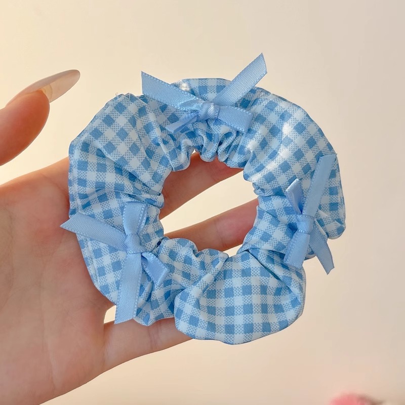 Lazo de encaje para niños, lazo para el cabello de intestino grueso, niña, bola, cabeza, cuerda para la cabeza, niña dulce, cola de caballo, cuerda para el cabello, tocado