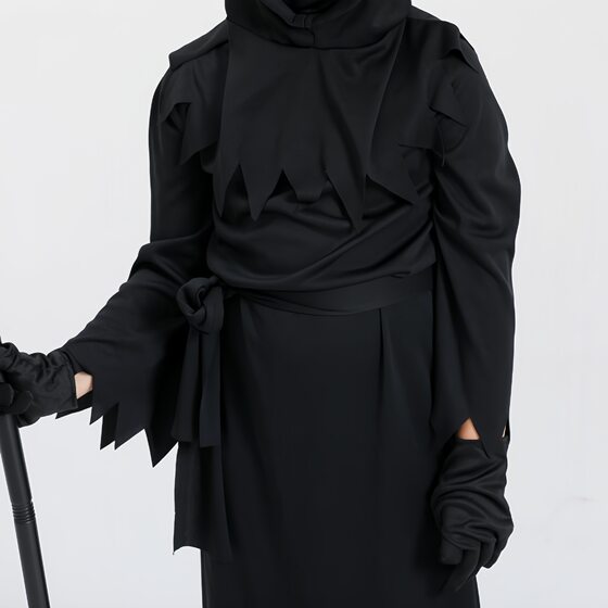 new children's halloween cos costume death costume cross-border cosplay glowing glasses clothes stage performance clothing
