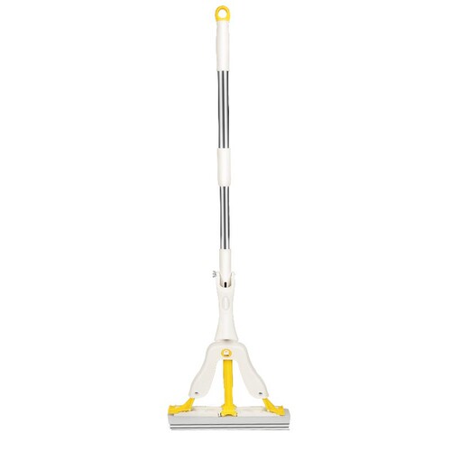 Bulk New Double Discount Sponge Mop Water Absorbent Wash-Free Sponge Mop Lazy Person Gadget Large Mop